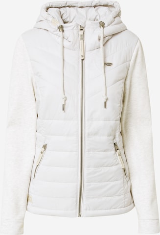 Ragwear Between-Season Jacket 'LUCINDA' in Grey: front