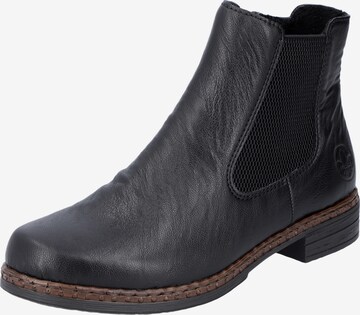 Rieker - Botas chelsea em preto: frente