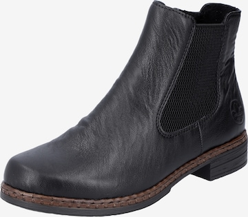 RIEKER Chelsea Boots in Black: front
