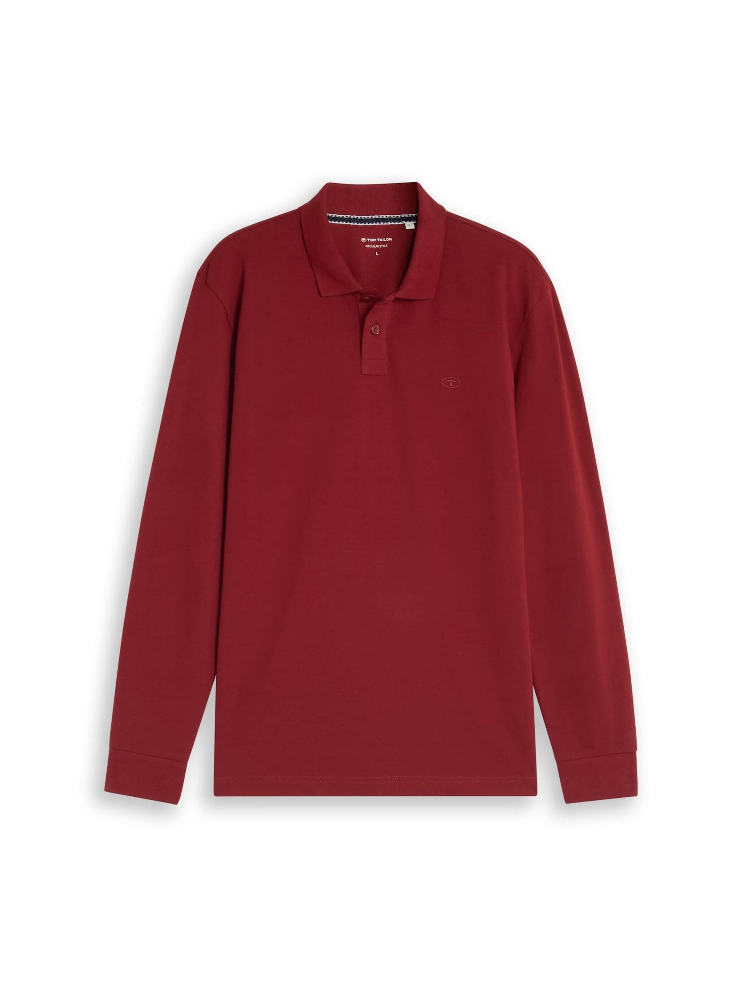 TOM TAILOR T-Shirt en M en rouge, Vue avec produit