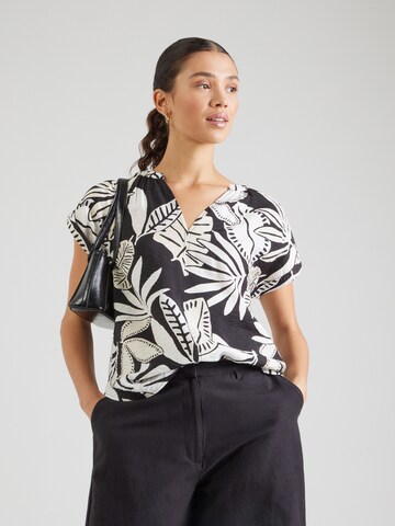 Camicia da donna di s.Oliver in nero: frontale