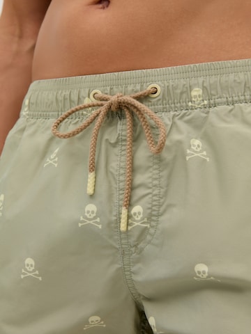 Scalpers Board Shorts ' ' in Green