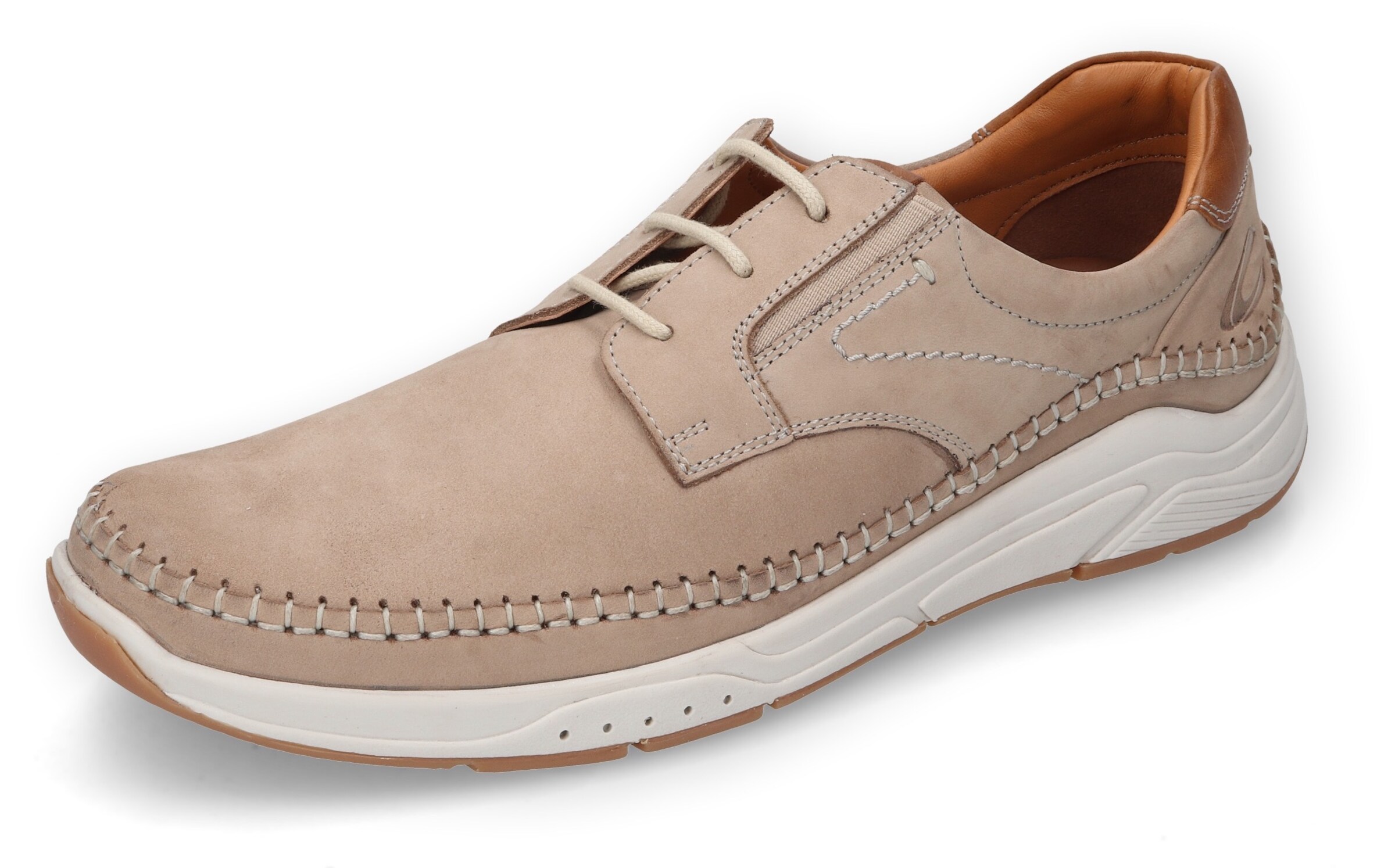 CAMEL ACTIVE Lace-Up Shoes in Grey: front