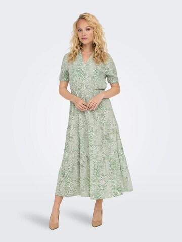 Rochie 'PIPER' de la JDY pe verde: față