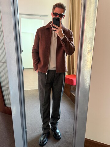 Veste mi-saison TRAPP en marron