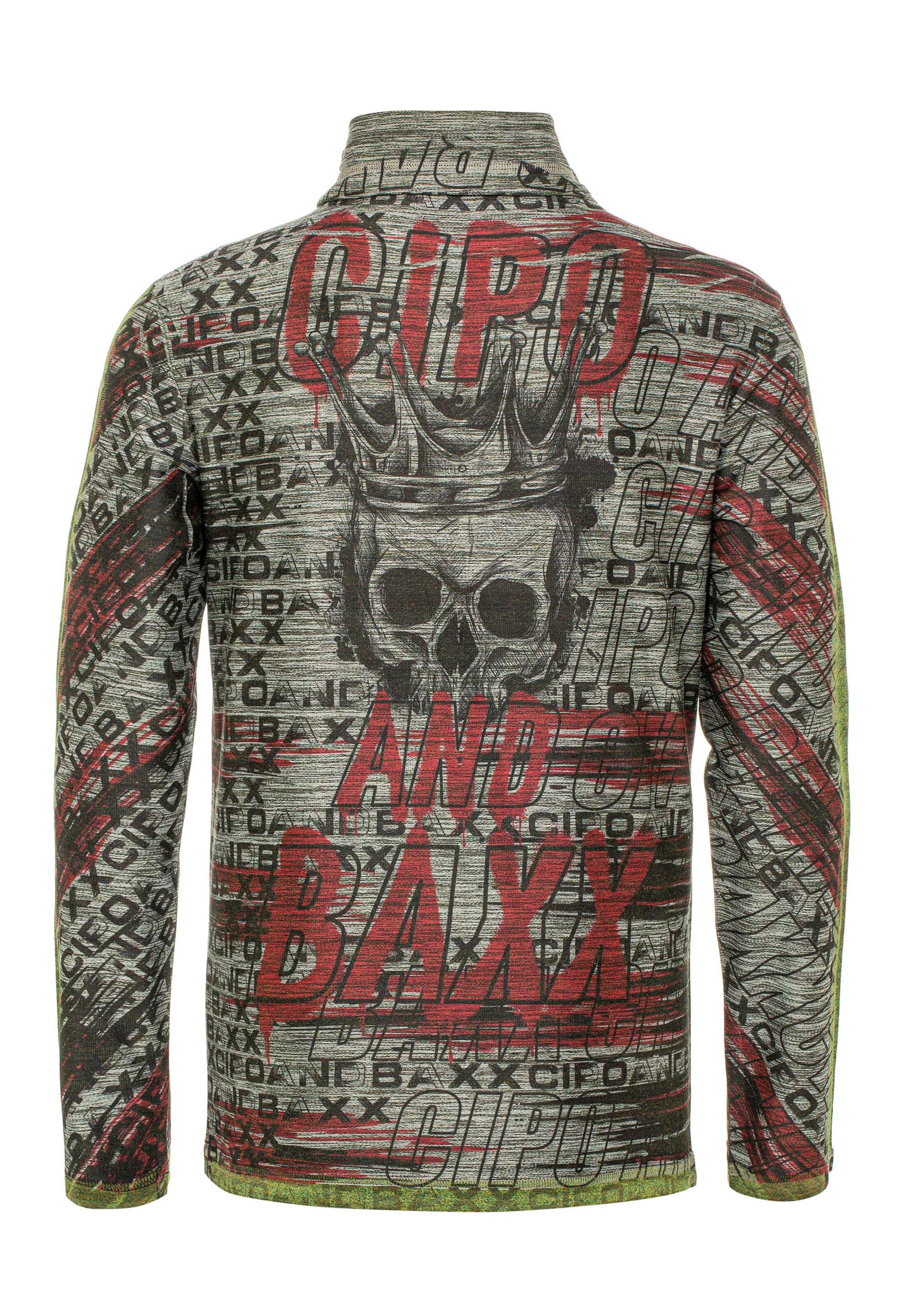 T-Shirt CIPO & BAXX en gris