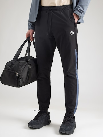 regular Pantaloni sportivi 'Apice' di Sergio Tacchini in nero: frontale