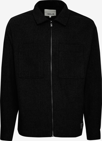 !Solid Between-Season Jacket 'Klostermann' in Black: front