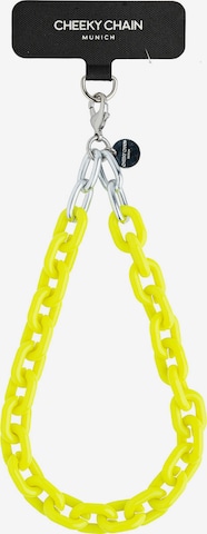 Protection pour Smartphone 'Tokio' Cheeky Chain Munich en jaune : devant