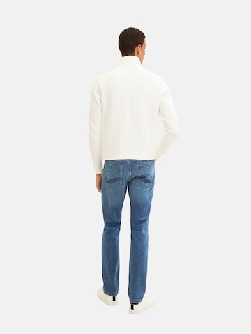 Coupe slim Jean 'Josh' TOM TAILOR en bleu