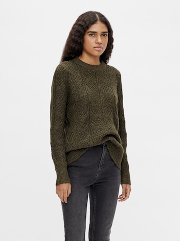 OBJECT Sweater 'Nova Stella' in Green: front