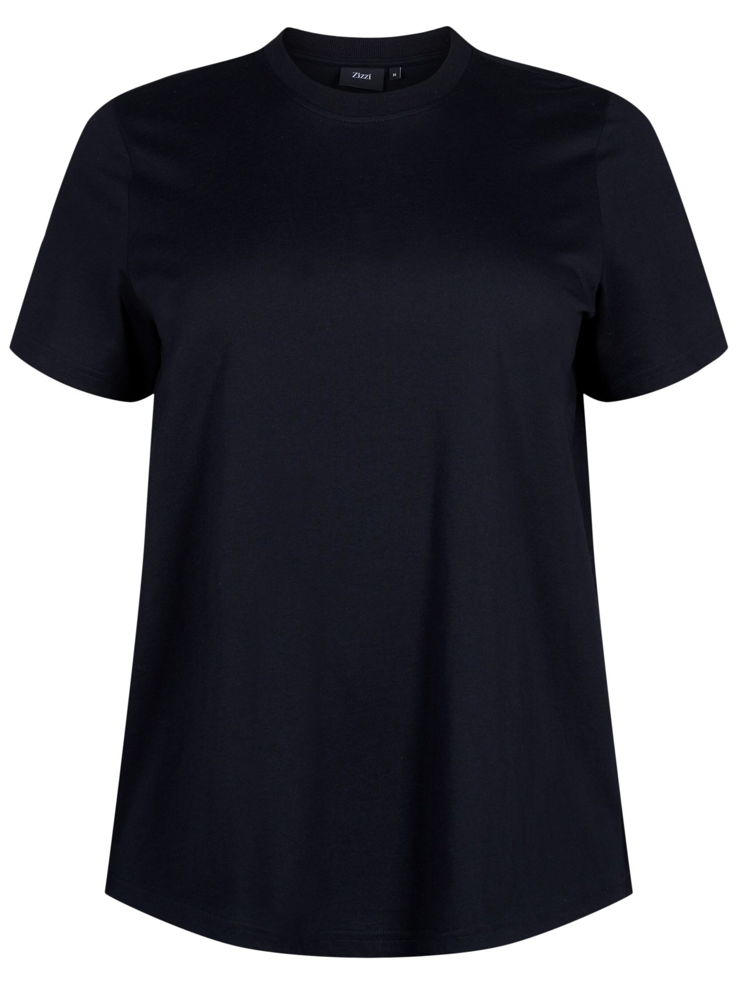 Zizzi Tričko 'VCHARLIN' – černá: přední strana