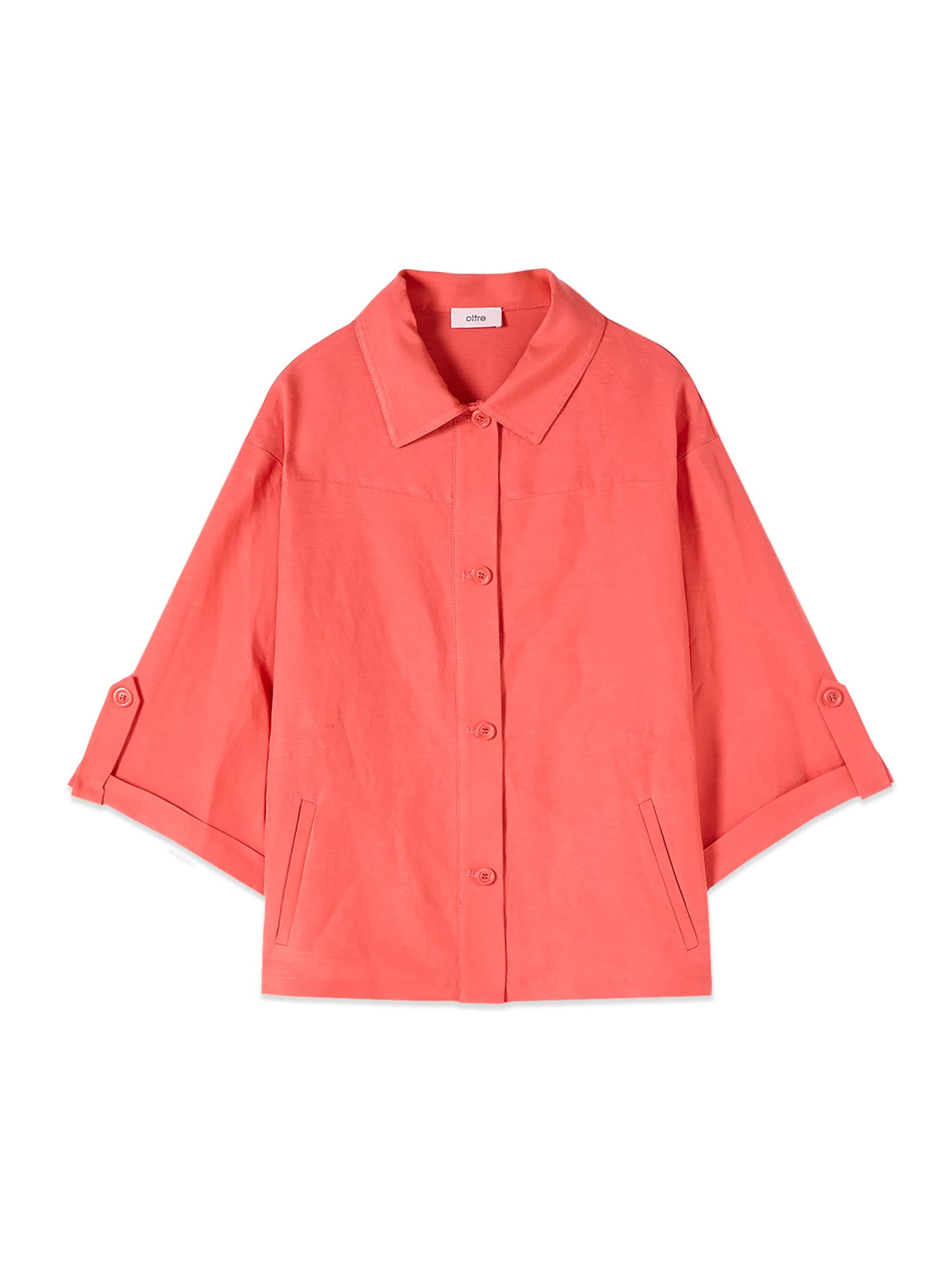 oltre Blouse in Oranje: voorkant
