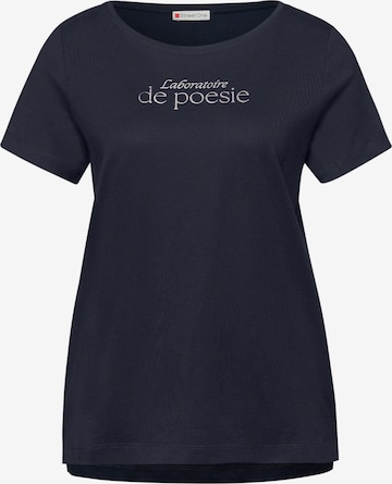 STREET ONE Shirt in Blue: front