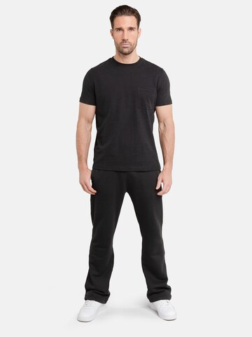 Squeqo Regular Pants 'Cotton 435 GSM' in Black