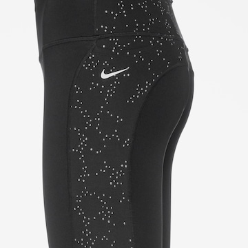 NIKE Skinny Sporthose 'Flash' in Schwarz