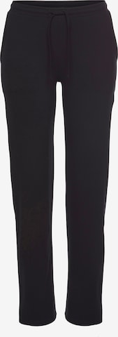 FLASHLIGHTS Slim fit Pants 'Flashlights' in Black: front