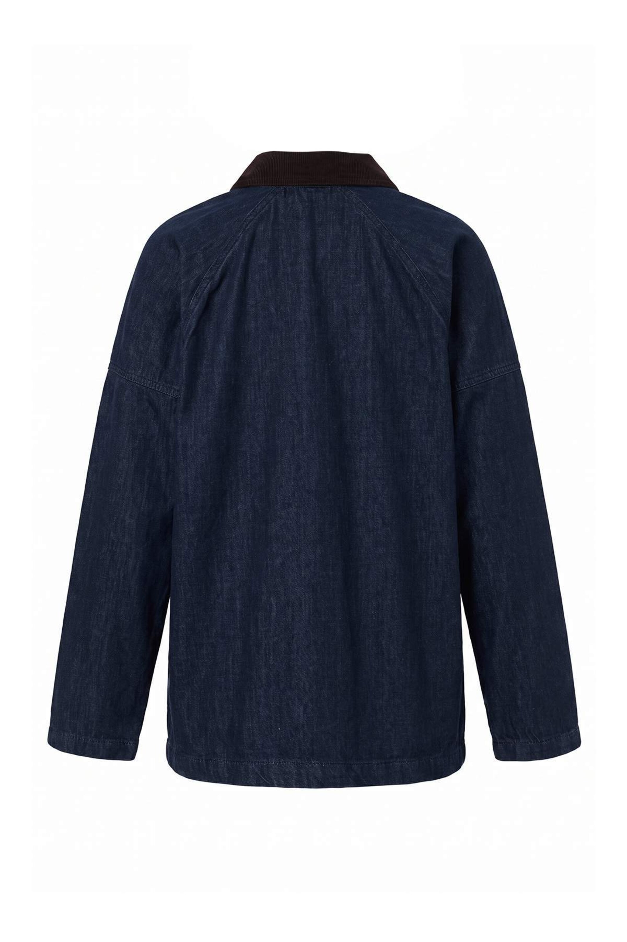 Trendyol - Chaqueta de entretiempo en azul