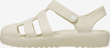 Crocs - Zapatos abiertos 'Kindersandalen mit Klettverschluss „Classic Fisherman“' en blanco: frente