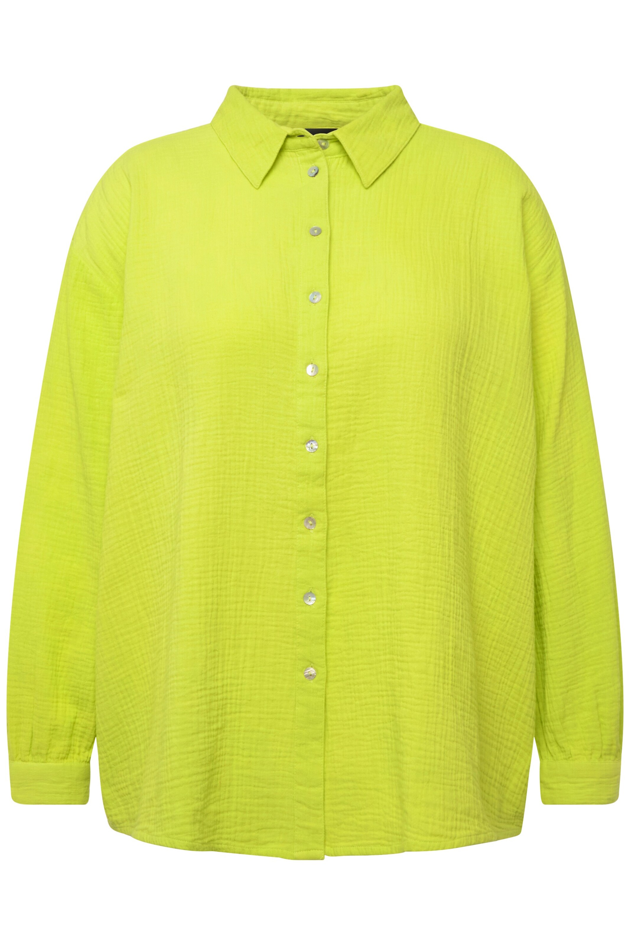 Ulla Popken Blouse in Groen: voorkant