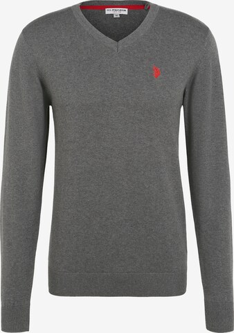 U.S. POLO ASSN. Sweater in Grey: front