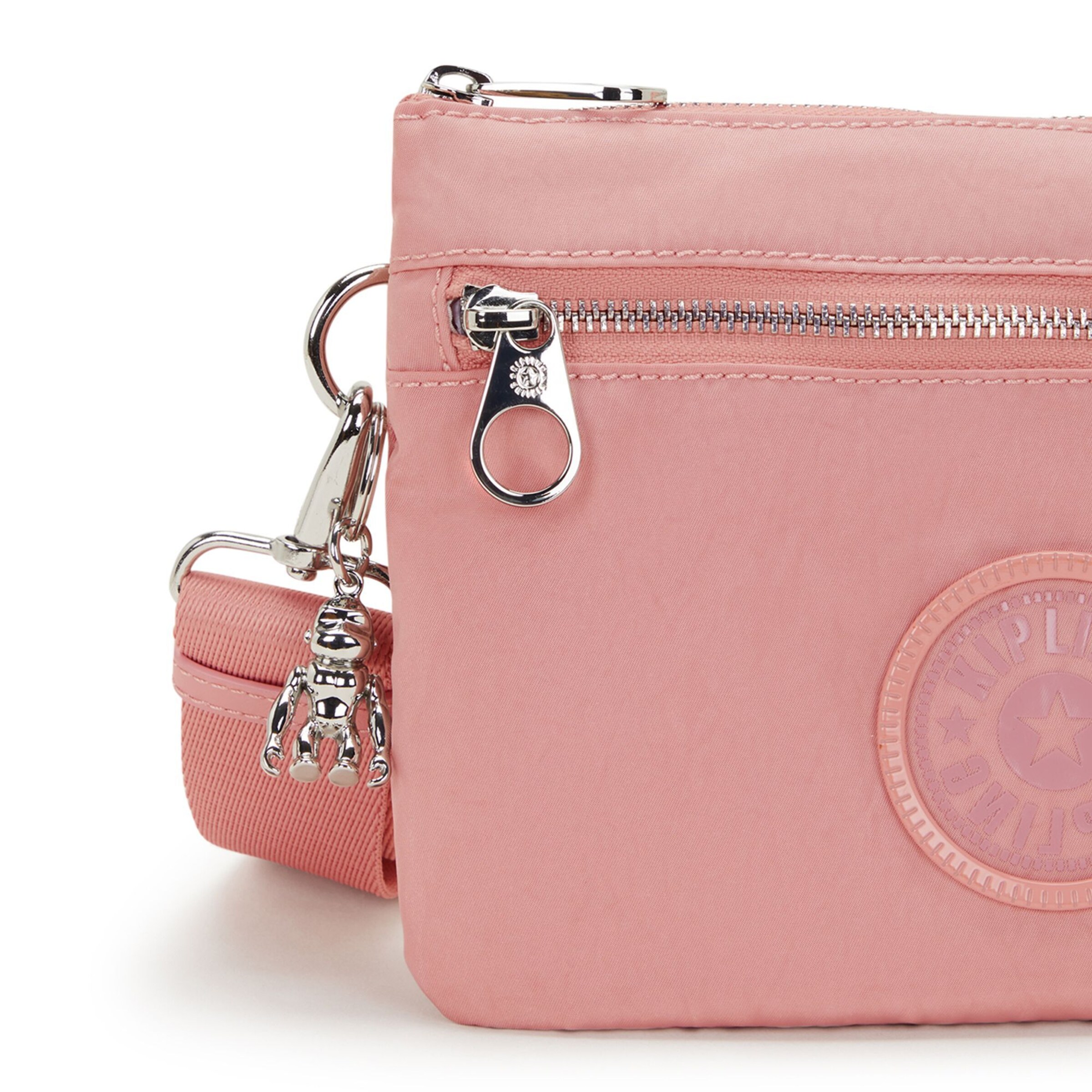 KIPLING Umhängetasche 'Riri Zip' in Pink
