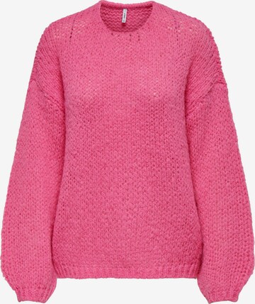 ONLY - Pullover 'Nordic' em rosa: frente