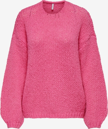 ONLY Pullover 'Nordic' i pink: forside