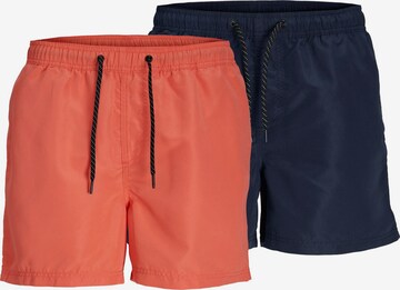 JACK & JONES Badeshorts i blå: forside