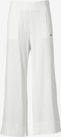 Wide Leg Pantalon DEHA en blanc : devant