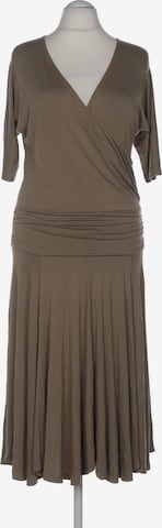 SEM PER LEI. Dress in XL in Brown: front