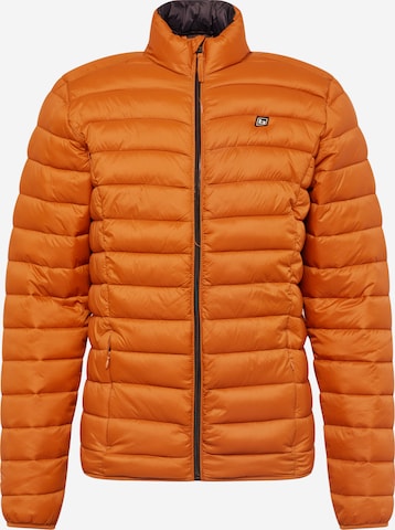 BLEND Winter Jacket in Brown: front