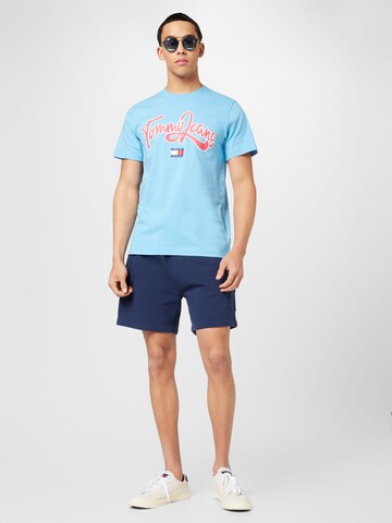 Tommy Jeans - Camiseta 'College' en azul