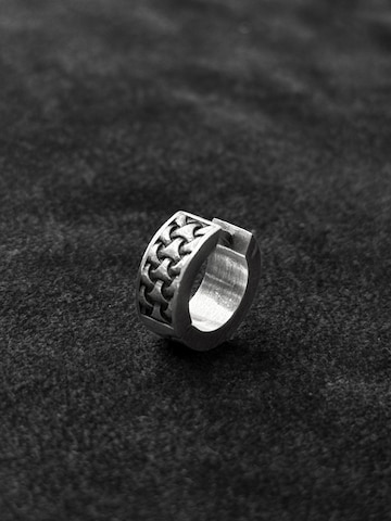REYTEL Ohrring 'DEJAVU' in Silber: Vorderseite