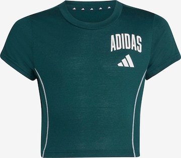 ADIDAS SPORTSWEAR Функциональная футболка в Зеленый: спереди