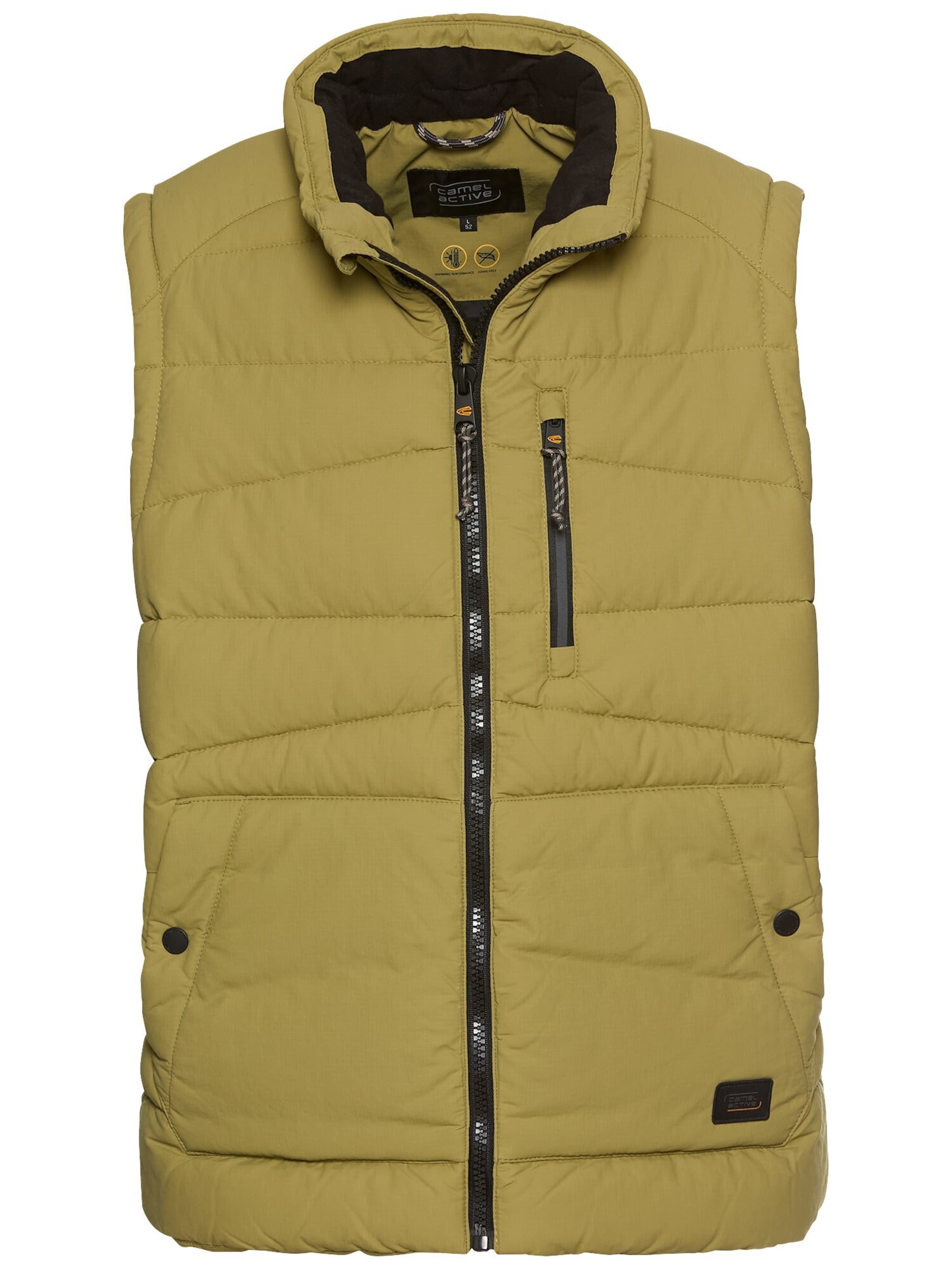 CAMEL ACTIVE Weste in Gelb: Vorderseite