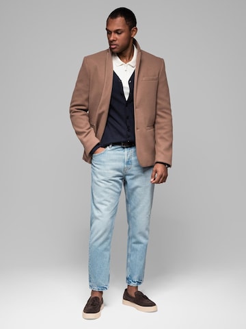 Ombre Regular fit Blazer in Brown