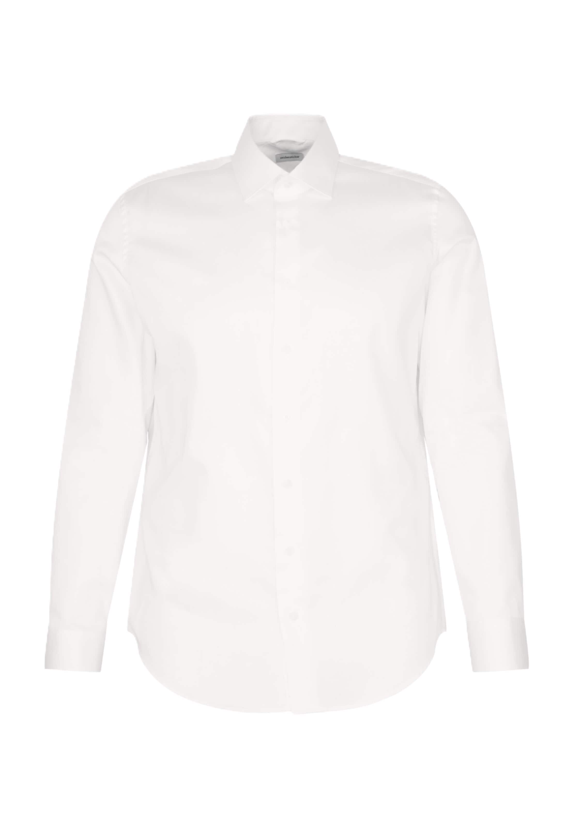 SEIDENSTICKER Slim fit Business shirt 'Smart Classic' in White: front
