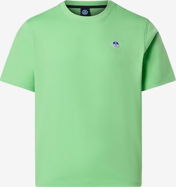 T-Shirt North Sails en vert : devant