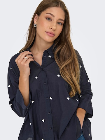 ONLY Bluse 'ONLNEW' i blå