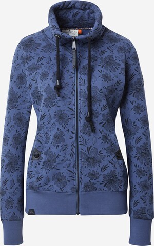 Veste de survêtement 'RYLIE' Ragwear en bleu : devant