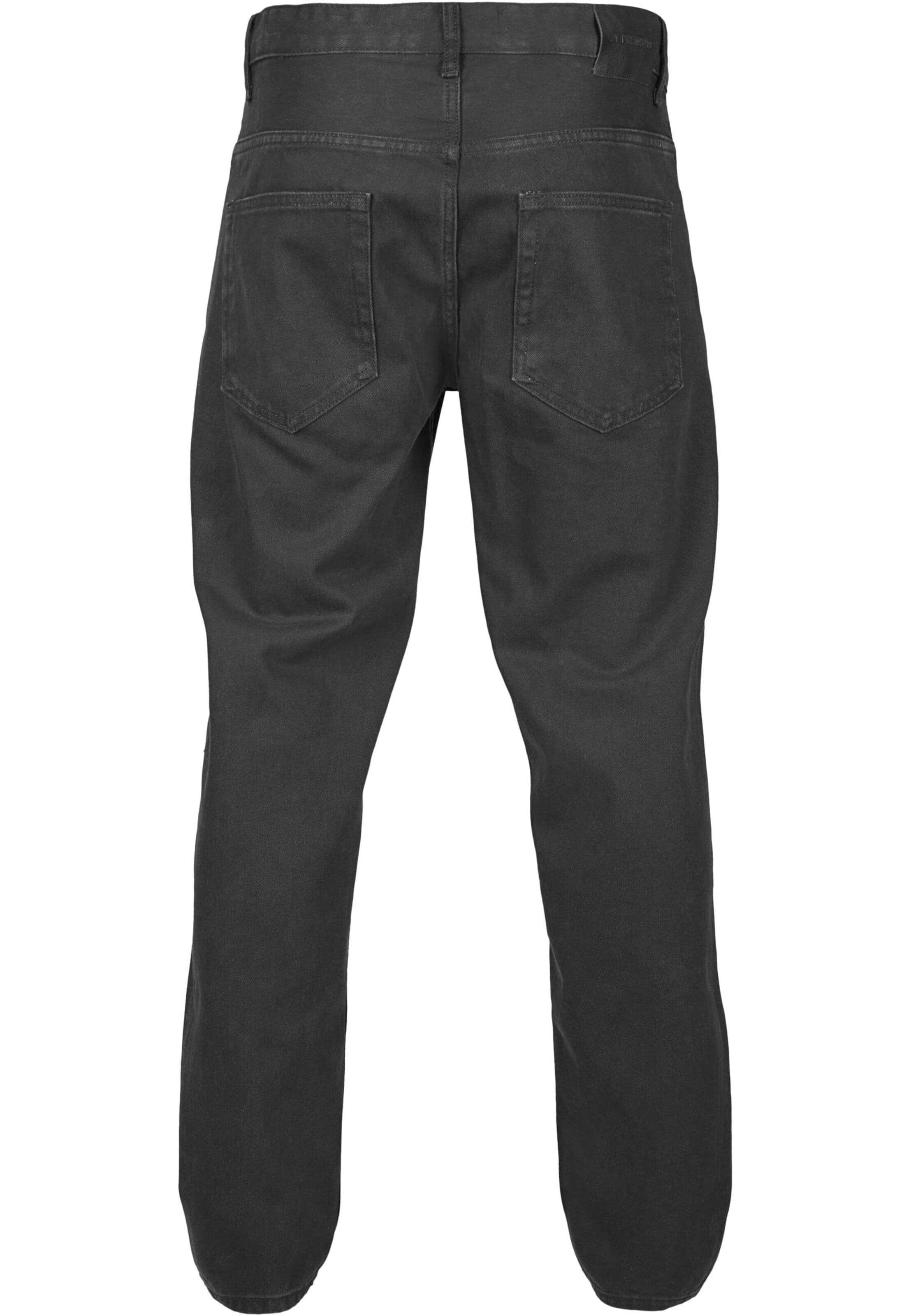 2Y Premium Loosefit Jeans in Zwart
