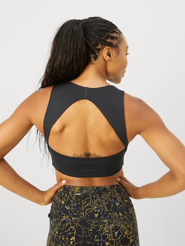 Girlfriend CollectiveBustier Sportski grudnjak 'Natalie' - crna boja