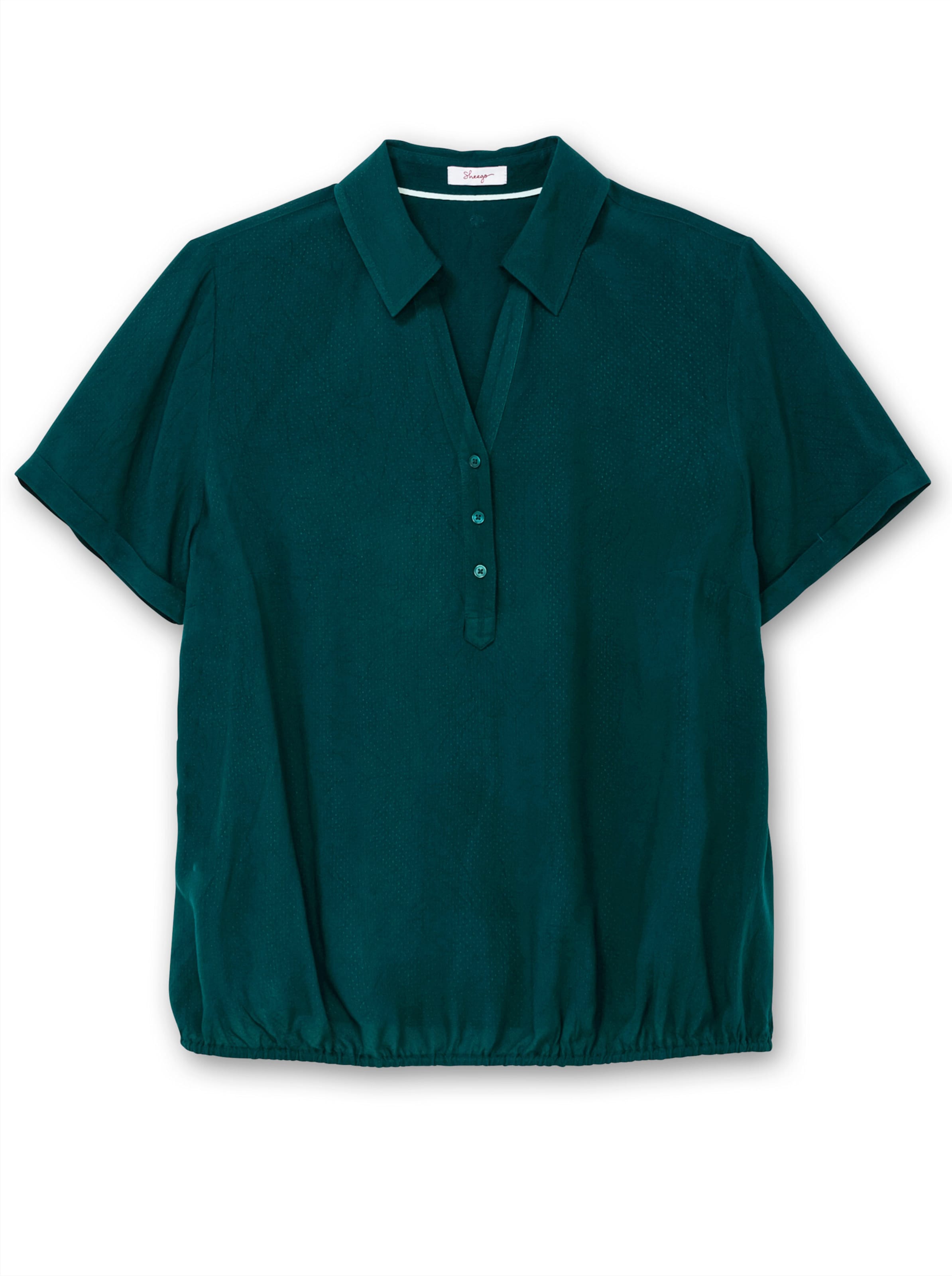 Chemisier SHEEGO en vert : devant