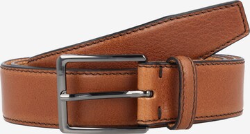 Ceinture bugatti en marron : devant