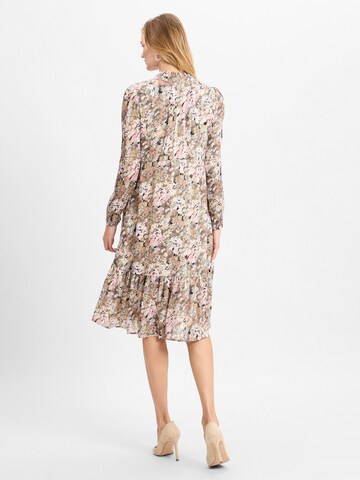 Marie Lund Kleid in Beige