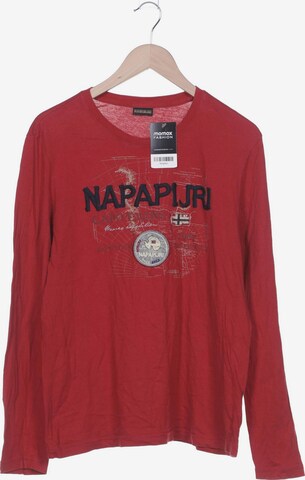 NAPAPIJRI Langarmshirt M in Rot: predná strana