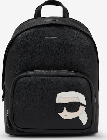 Karl Lagerfeld Rucksack 'Ikonik 2.0' in Schwarz: predná strana