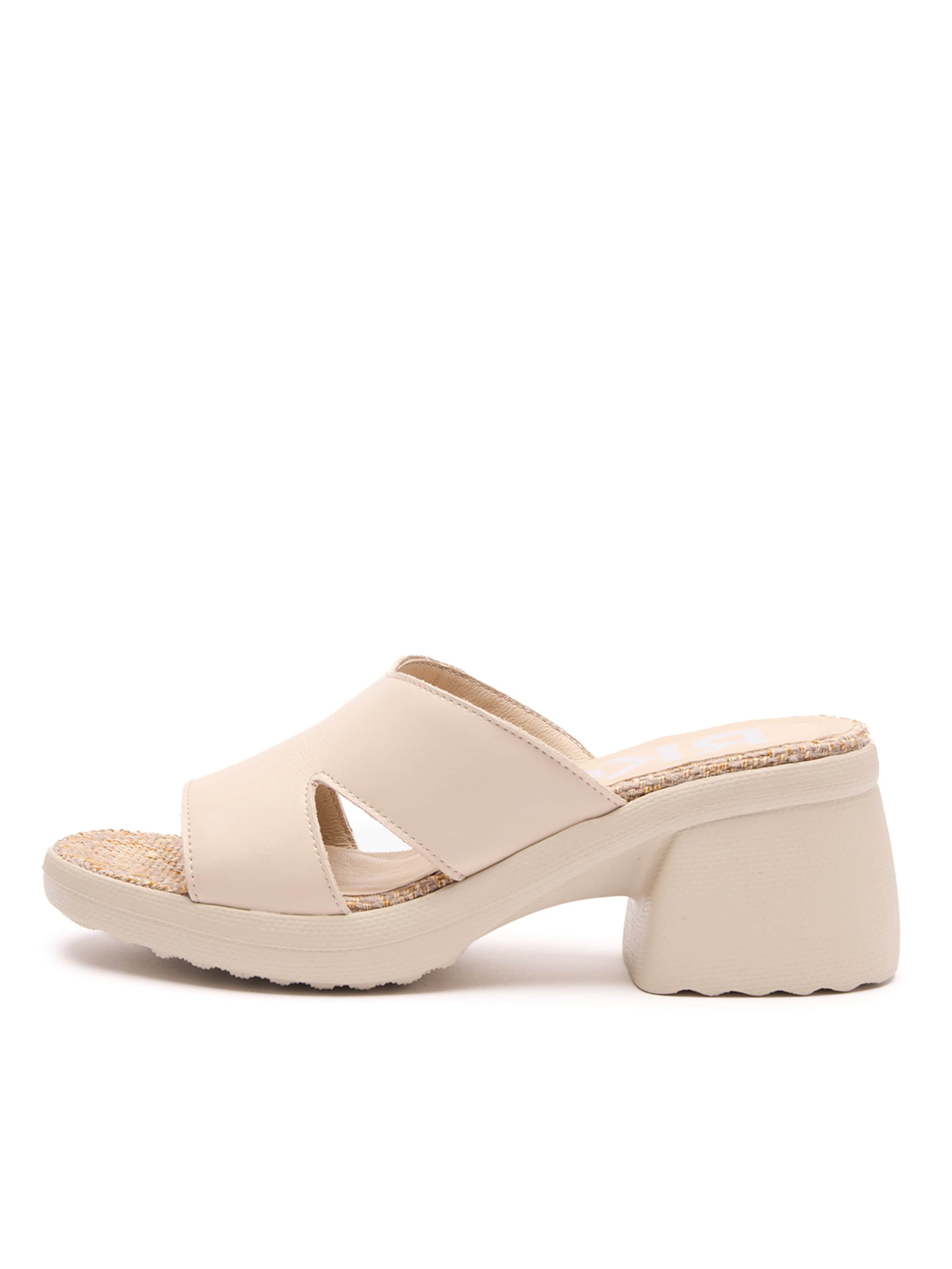 Mule RYŁKO en beige : devant