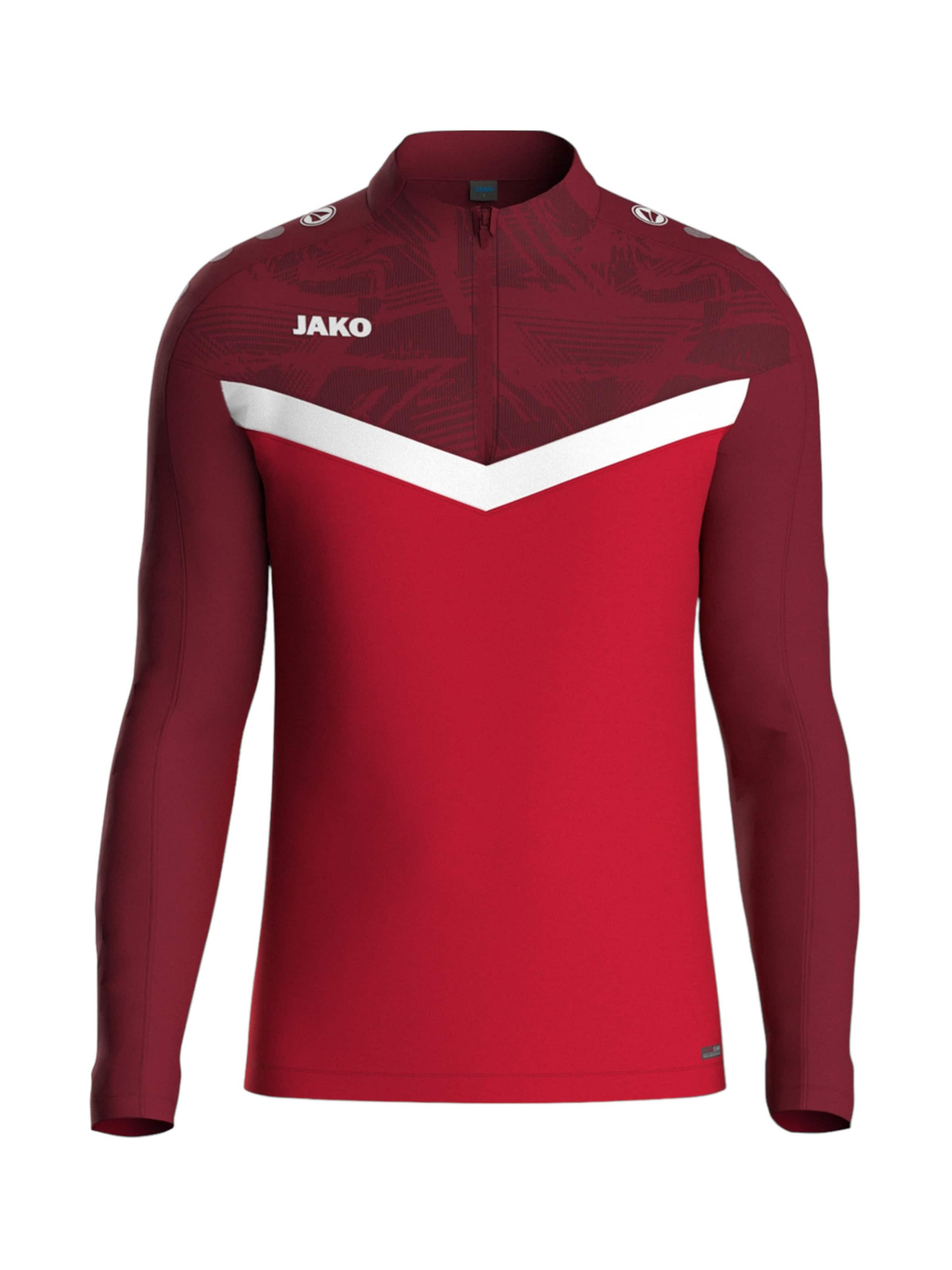 JAKO Sportsweatshirt in Rot: Vorderseite